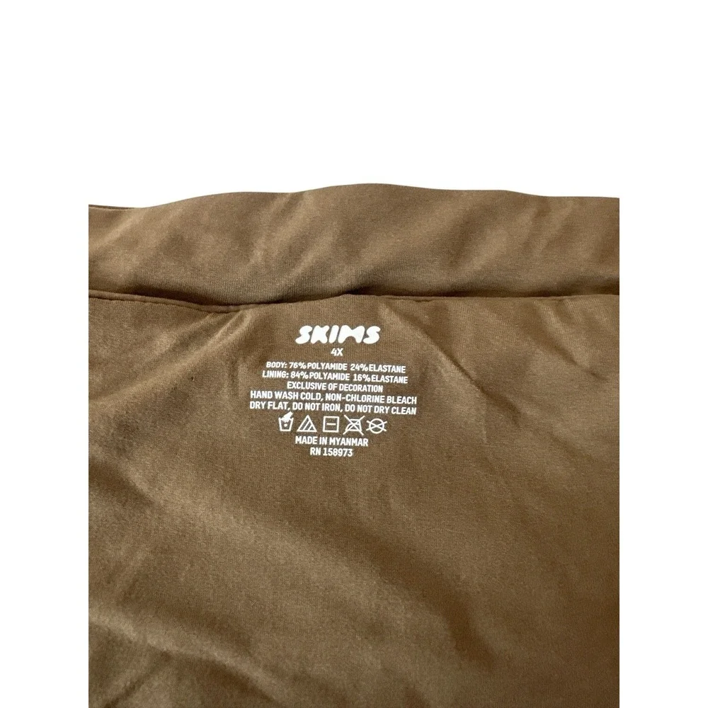 Skims Fits Everybody Bra Bandeau Women's 4XL Color Oxide Style BR-BND-2026 New - Picture 3 of 8